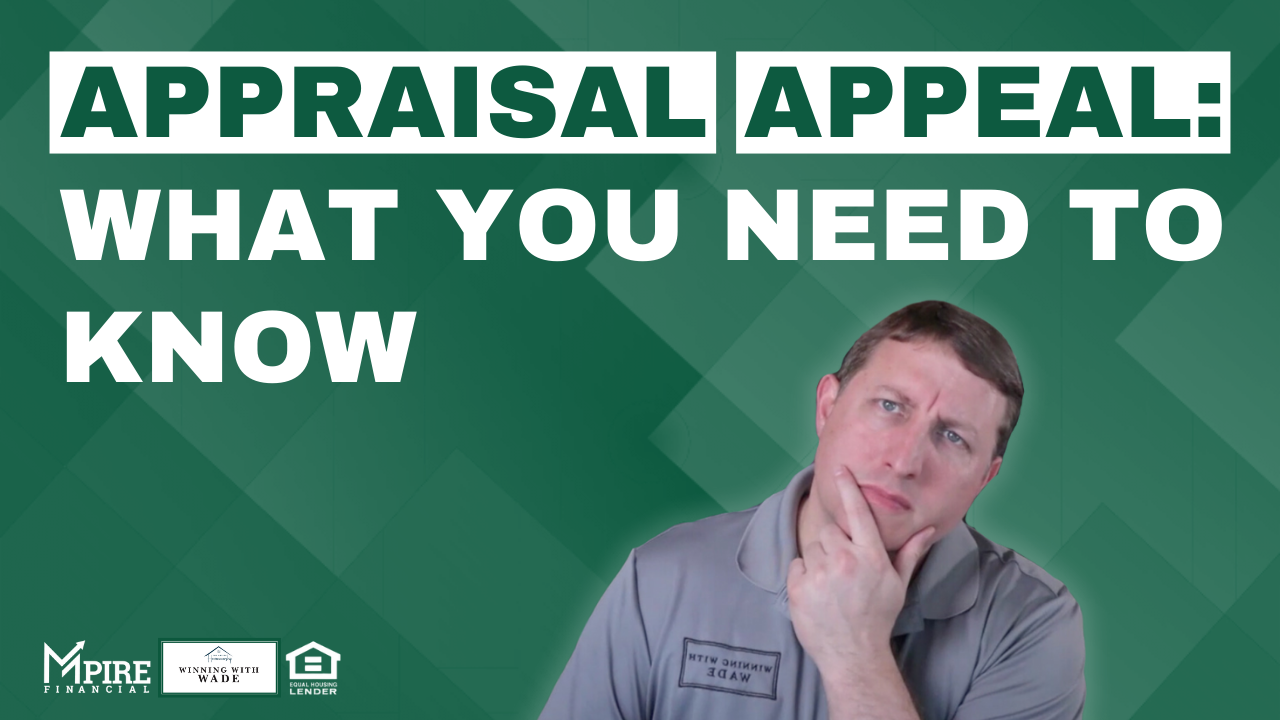 Appraisal Value Appeal - What you need to know