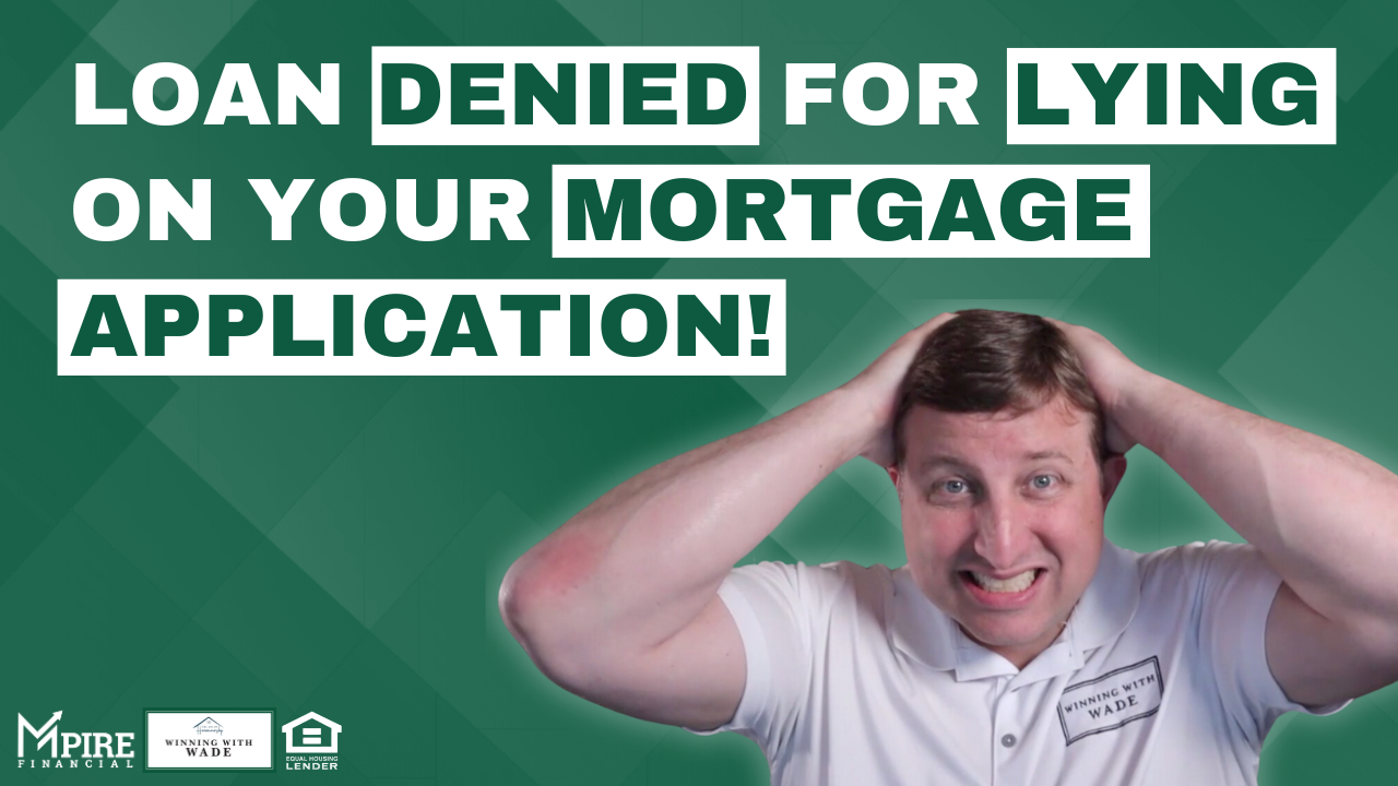 Fake Employment Information - Loan Denied for lying on your mortgage application